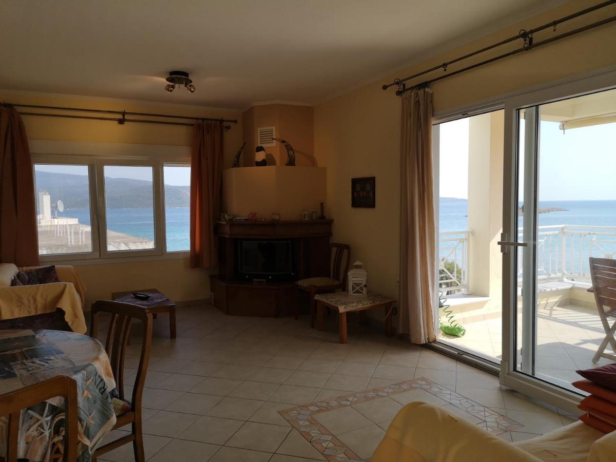 Nostos - Psili Ammos Apartments Bagian luar foto