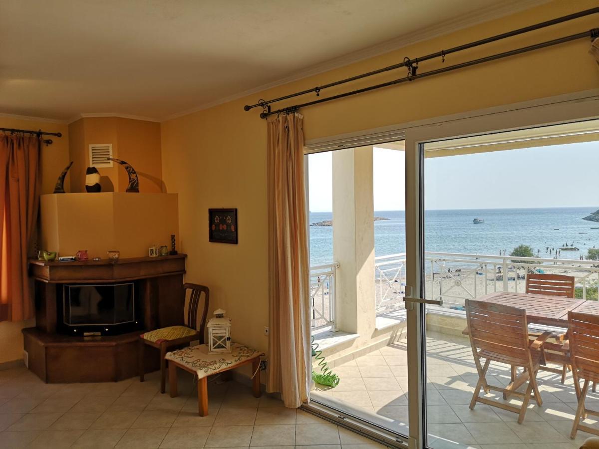 Nostos - Psili Ammos Apartments Bagian luar foto