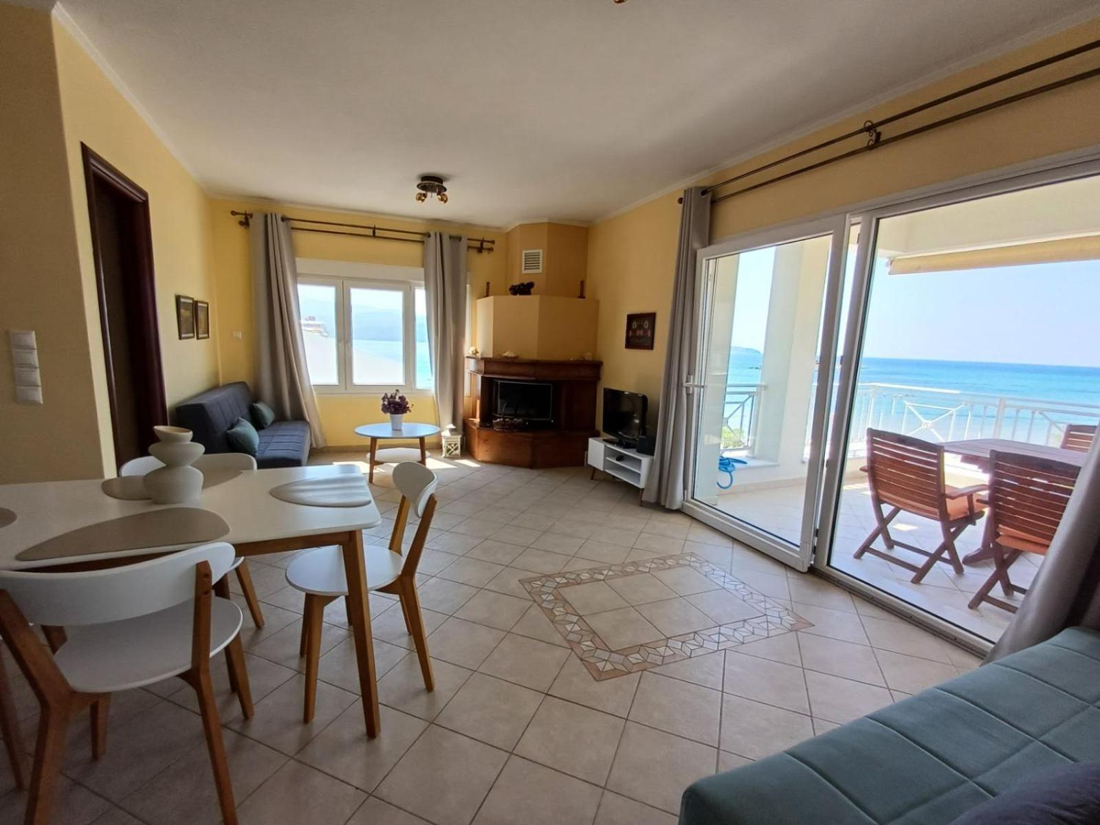 Nostos - Psili Ammos Apartments Bagian luar foto