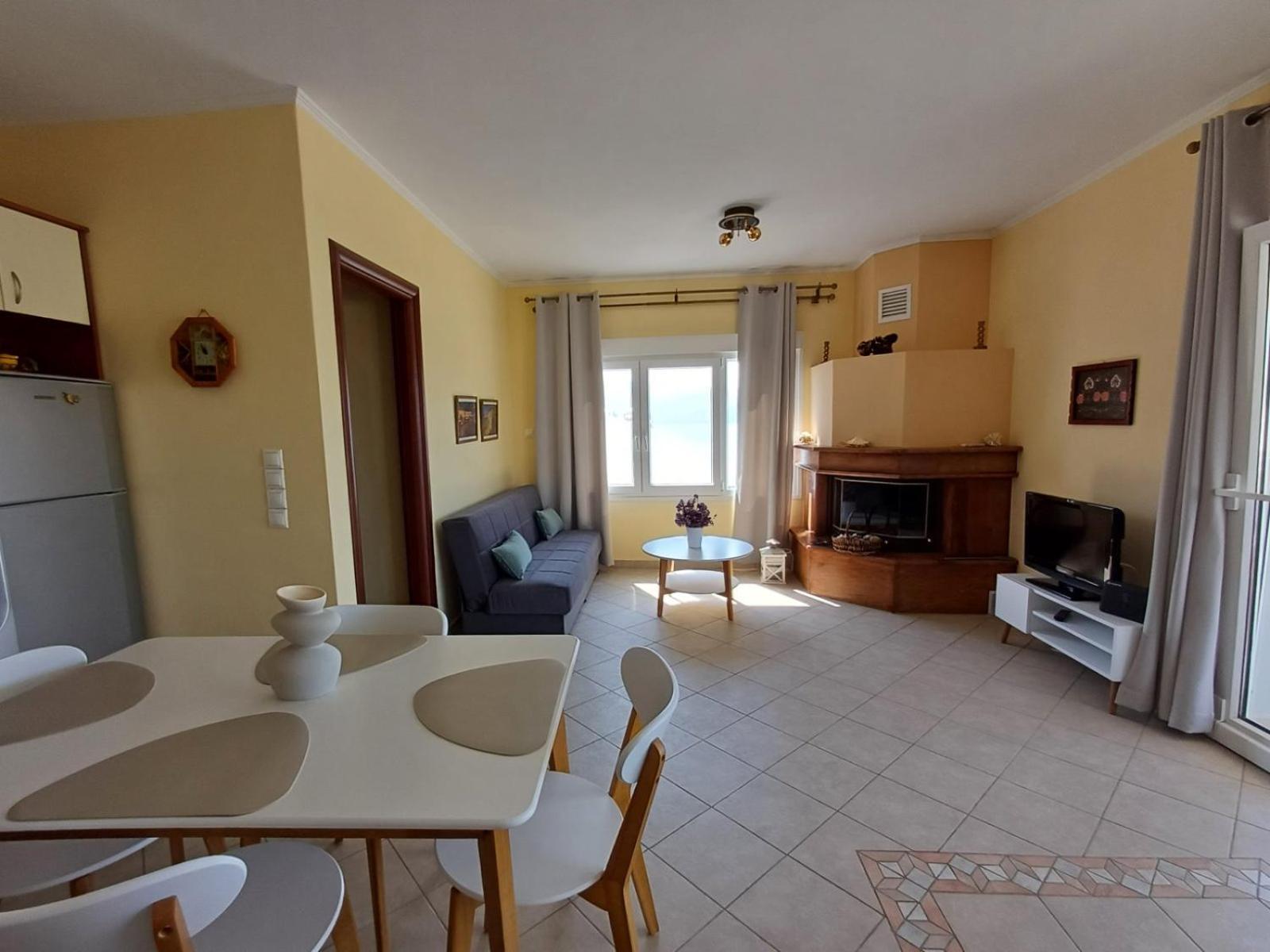 Nostos - Psili Ammos Apartments Bagian luar foto