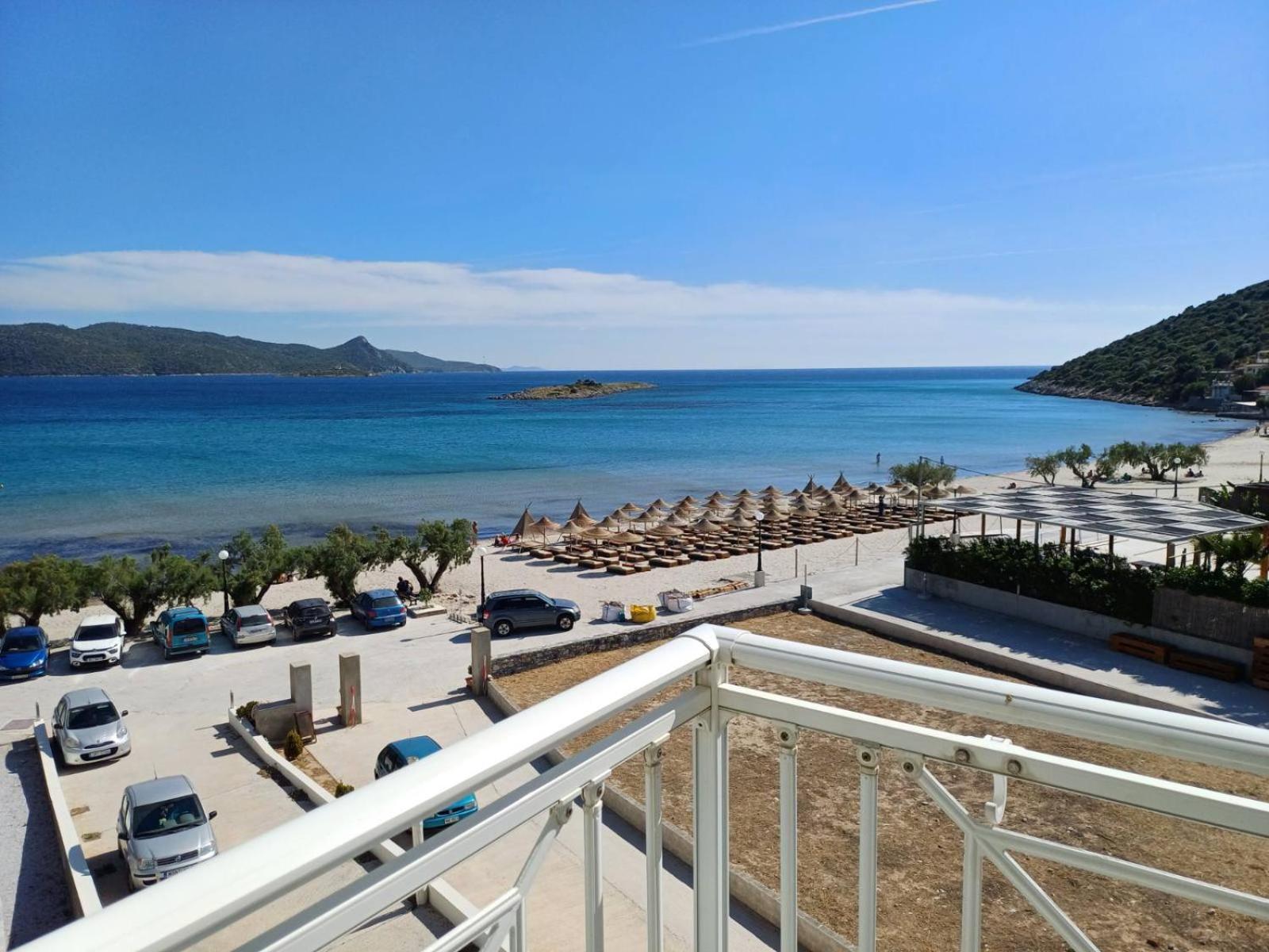 Nostos - Psili Ammos Apartments Bagian luar foto